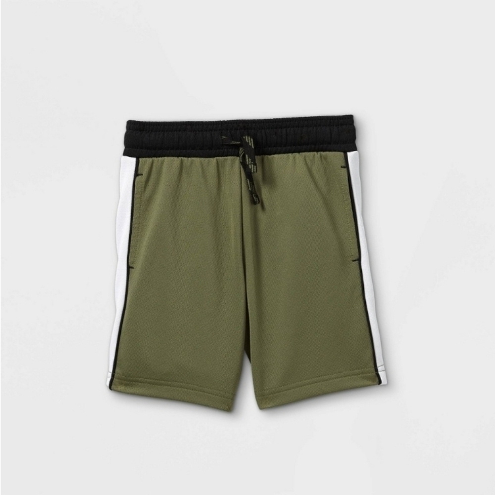 Toddler Boys' Active Jogger Pull-on Shorts with Side Stripes - 2T